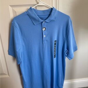 Men's Classic Blue Polo Shirt by Bocca